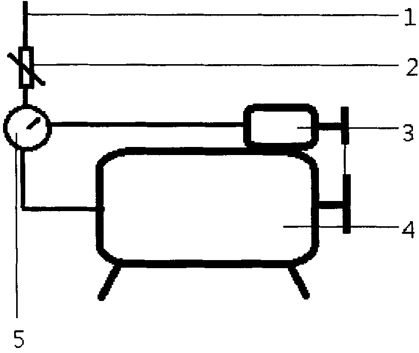 Automatic quashing device of compressor