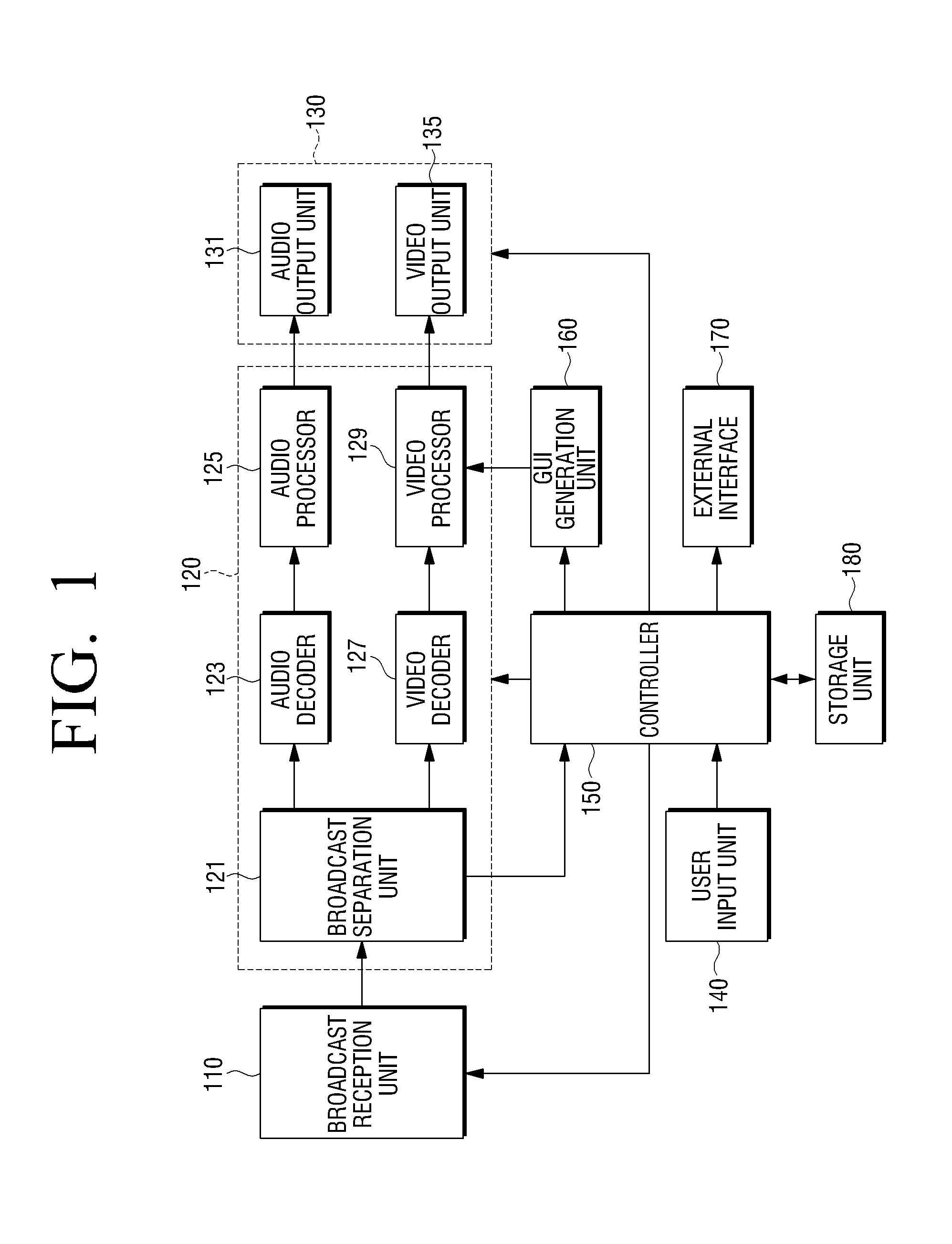 Method for controlling audio output and digital device using the same