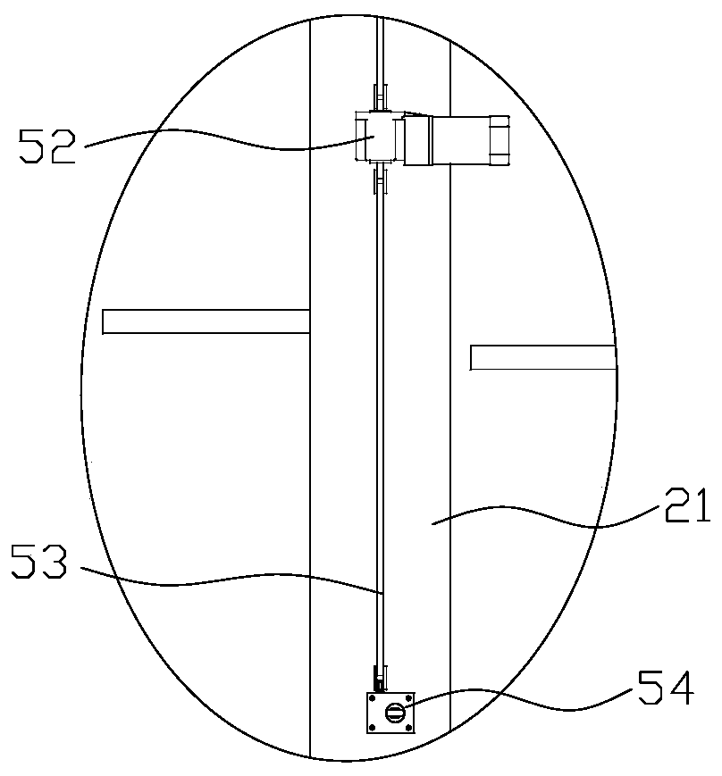 Material turnover device and material turnover method