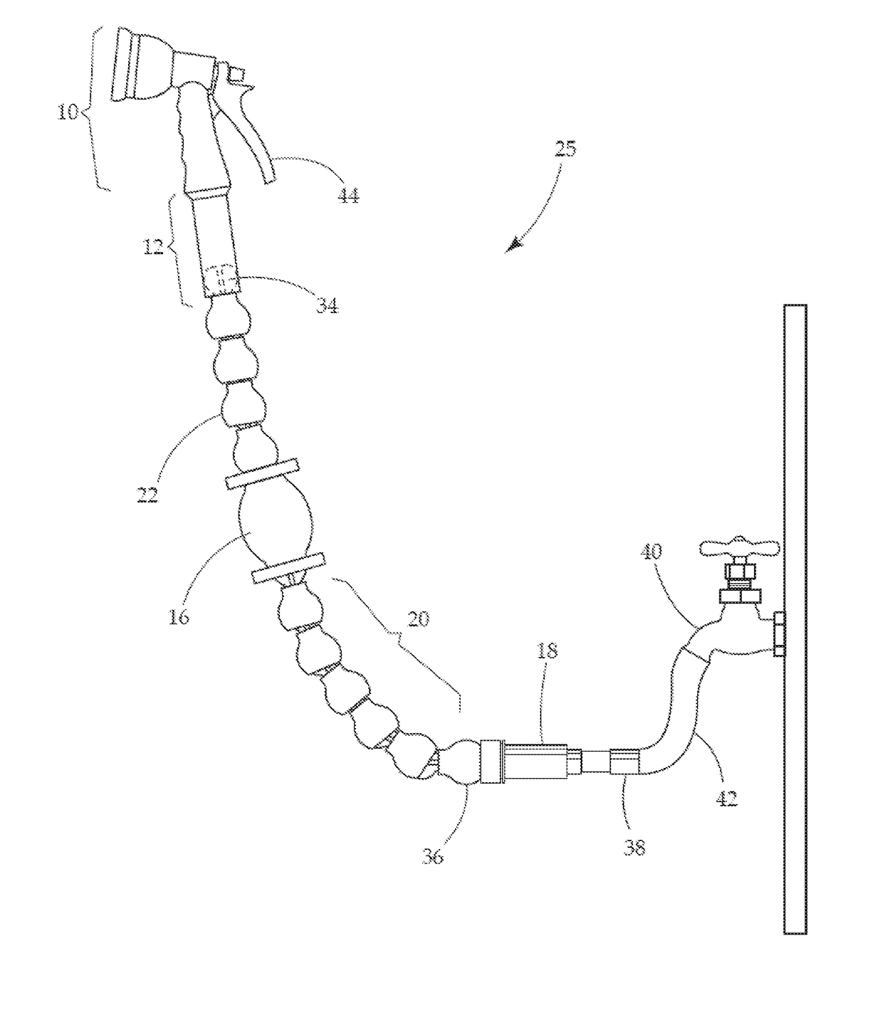 Self-Supported Hose Delivery Assembly