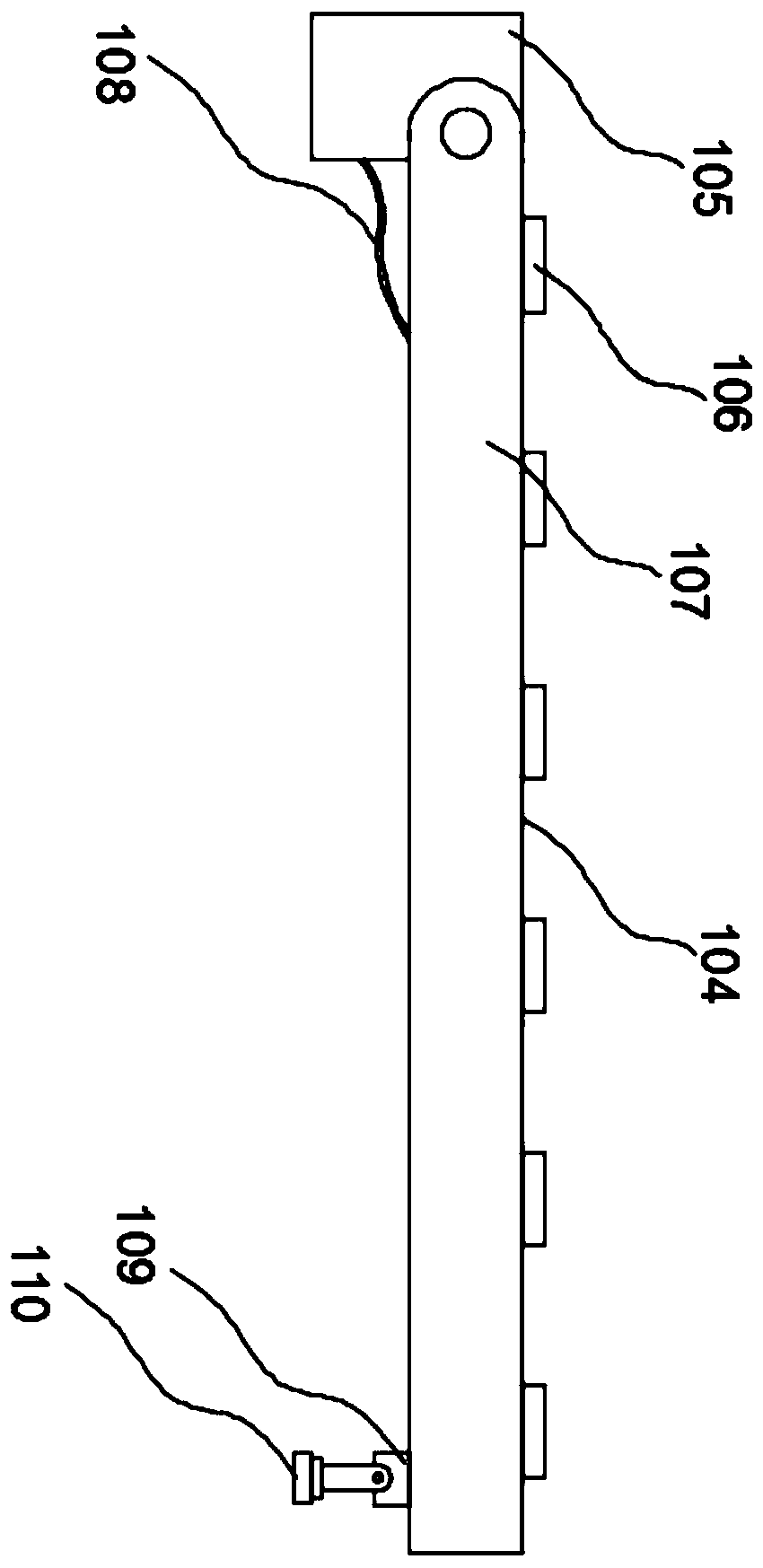 Assembled agricultural product quality flow detection tube