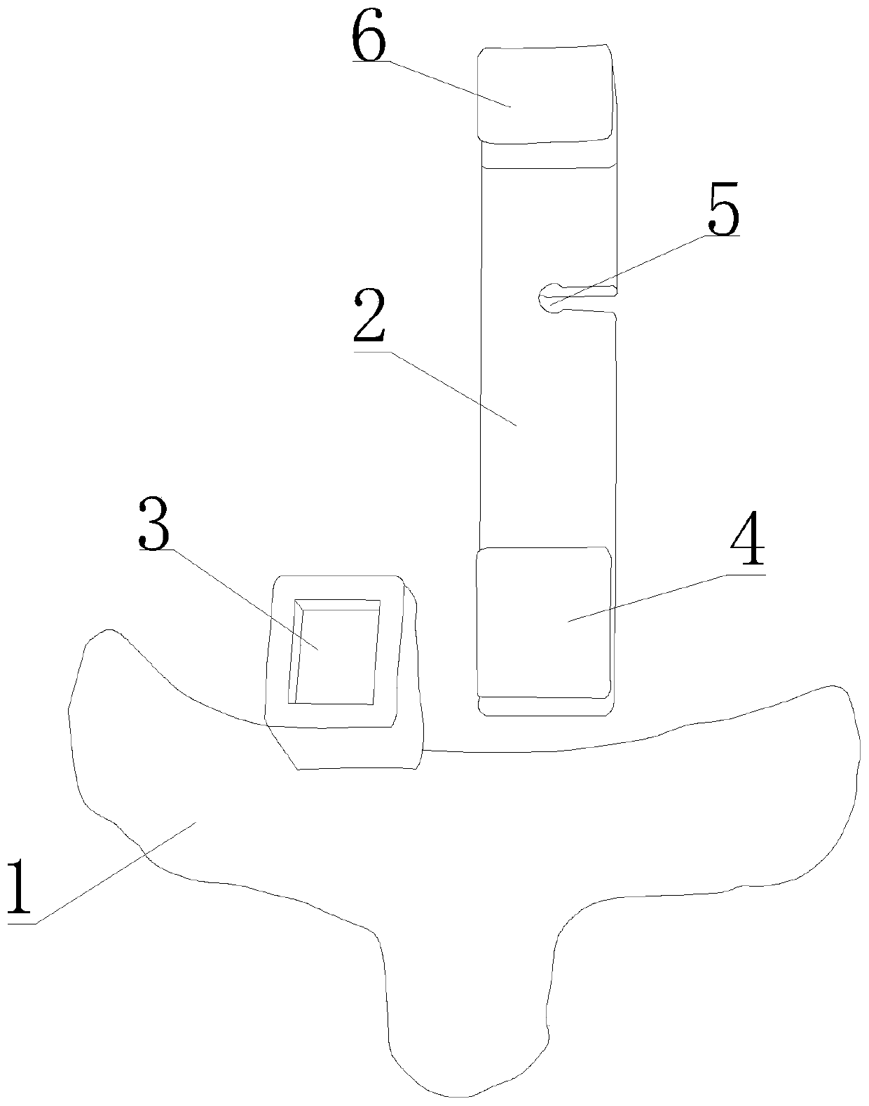 Surgical positioning device for intracranial lesions