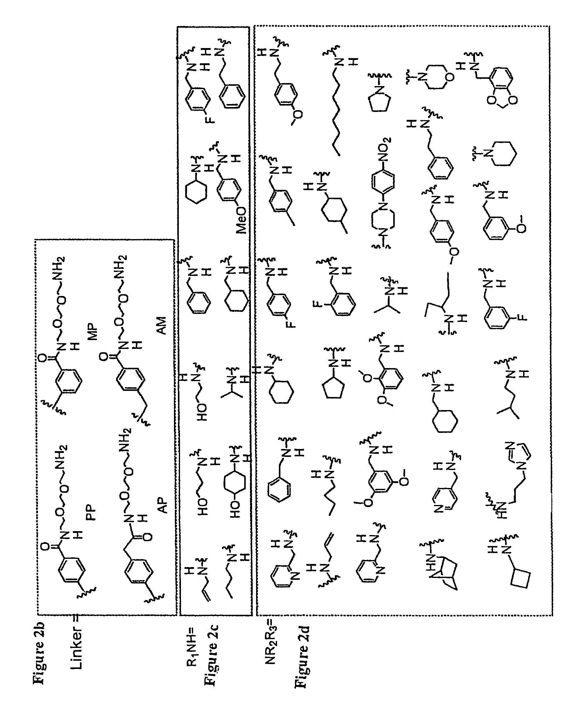 Facilitated forward chemical genetics using tagged triazine library