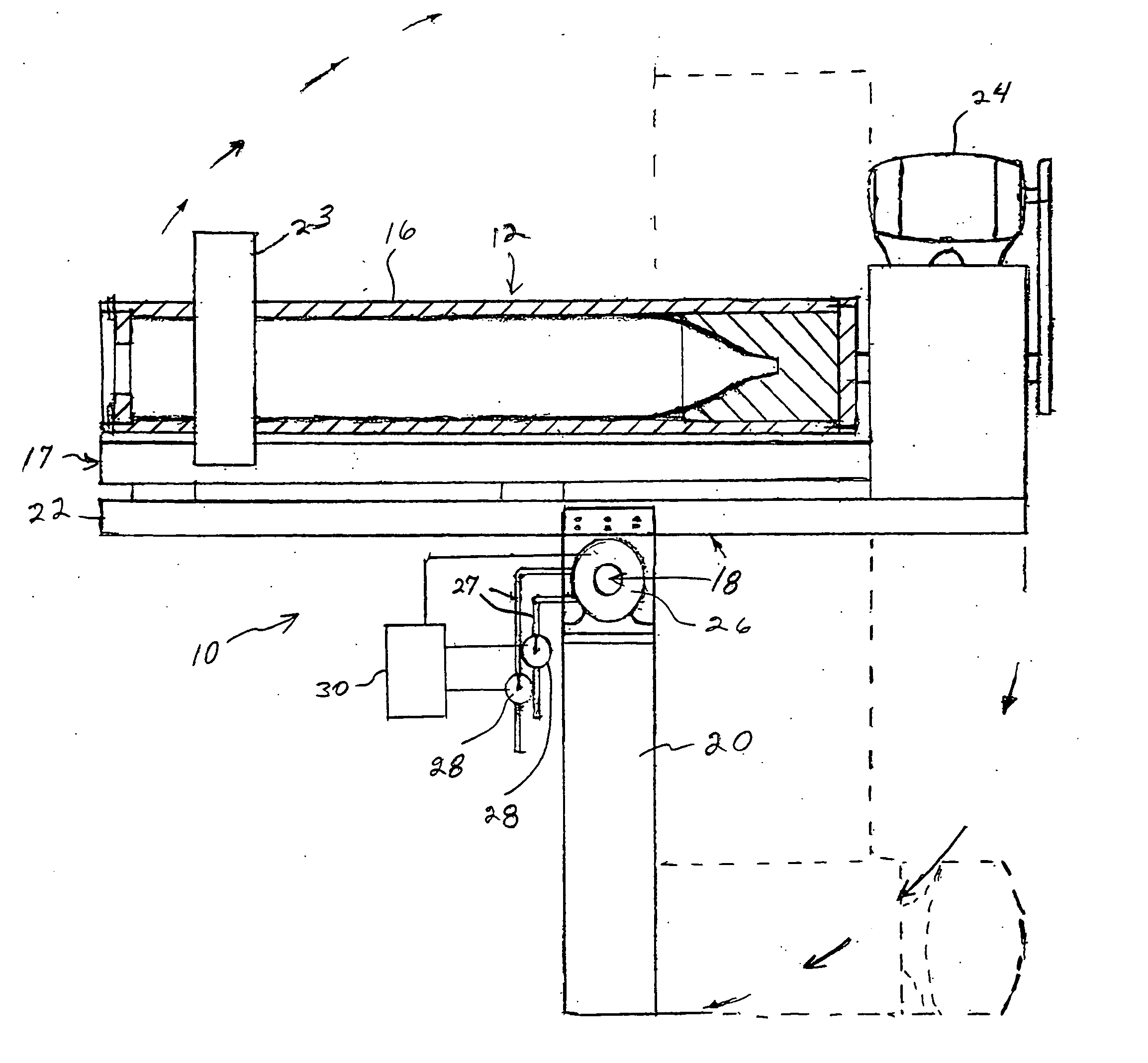 Method and apparatus for centrifugal casting of metal