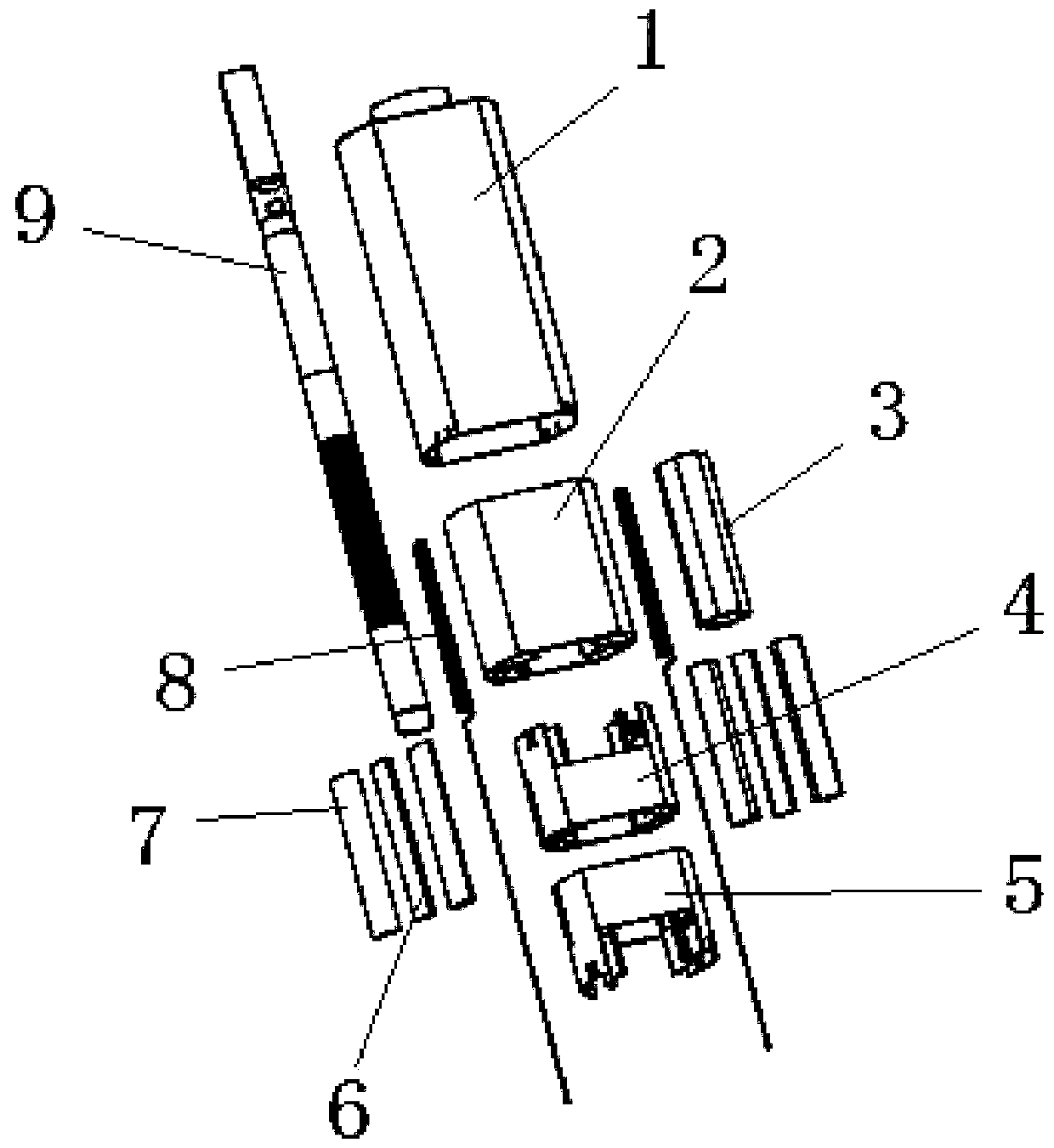 Motor suitable for electric toothbrush and implementation method thereof