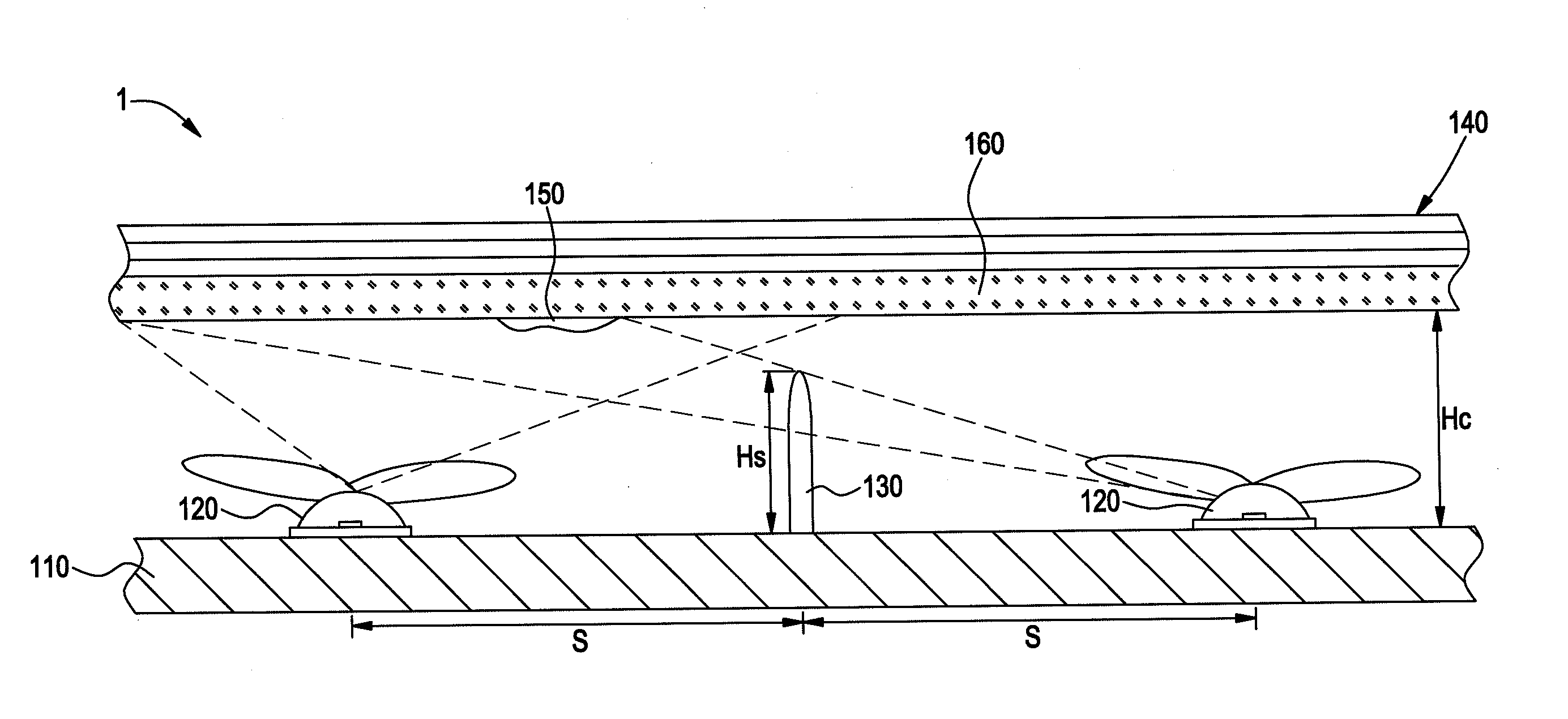 Direct type backlight unit and liquid crystal display device using the same