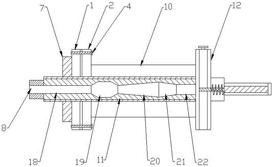 Teflon bar forming device