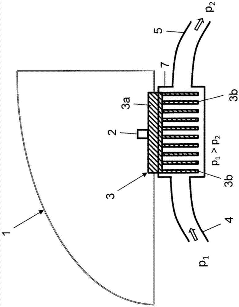 Cooling device for a headlight of a motor vehicle, in particular for a laser headlight