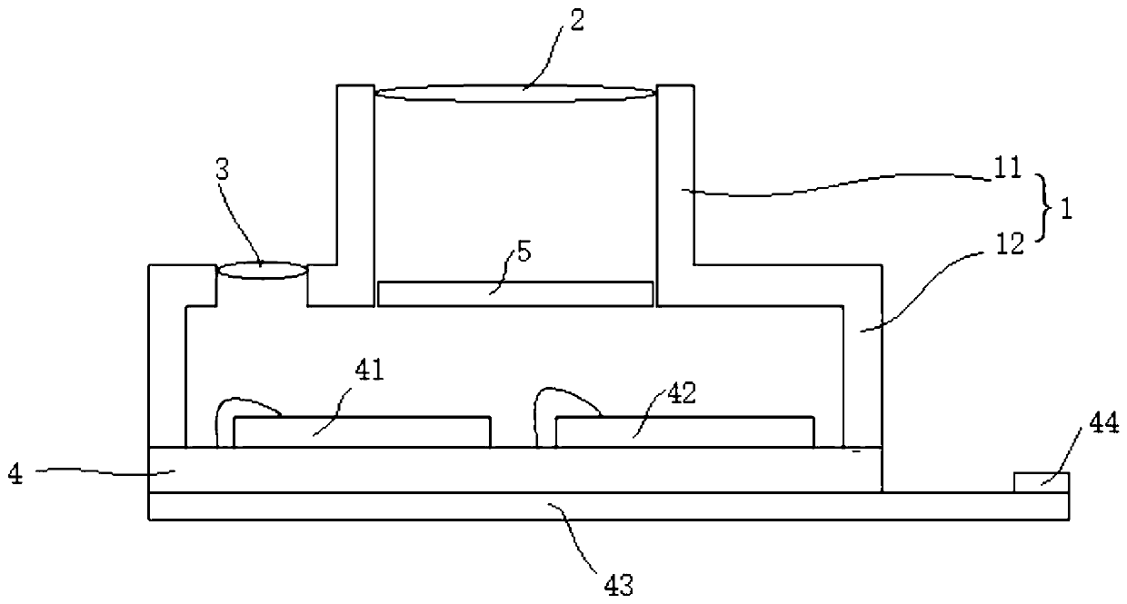 Camera and intelligent equipment