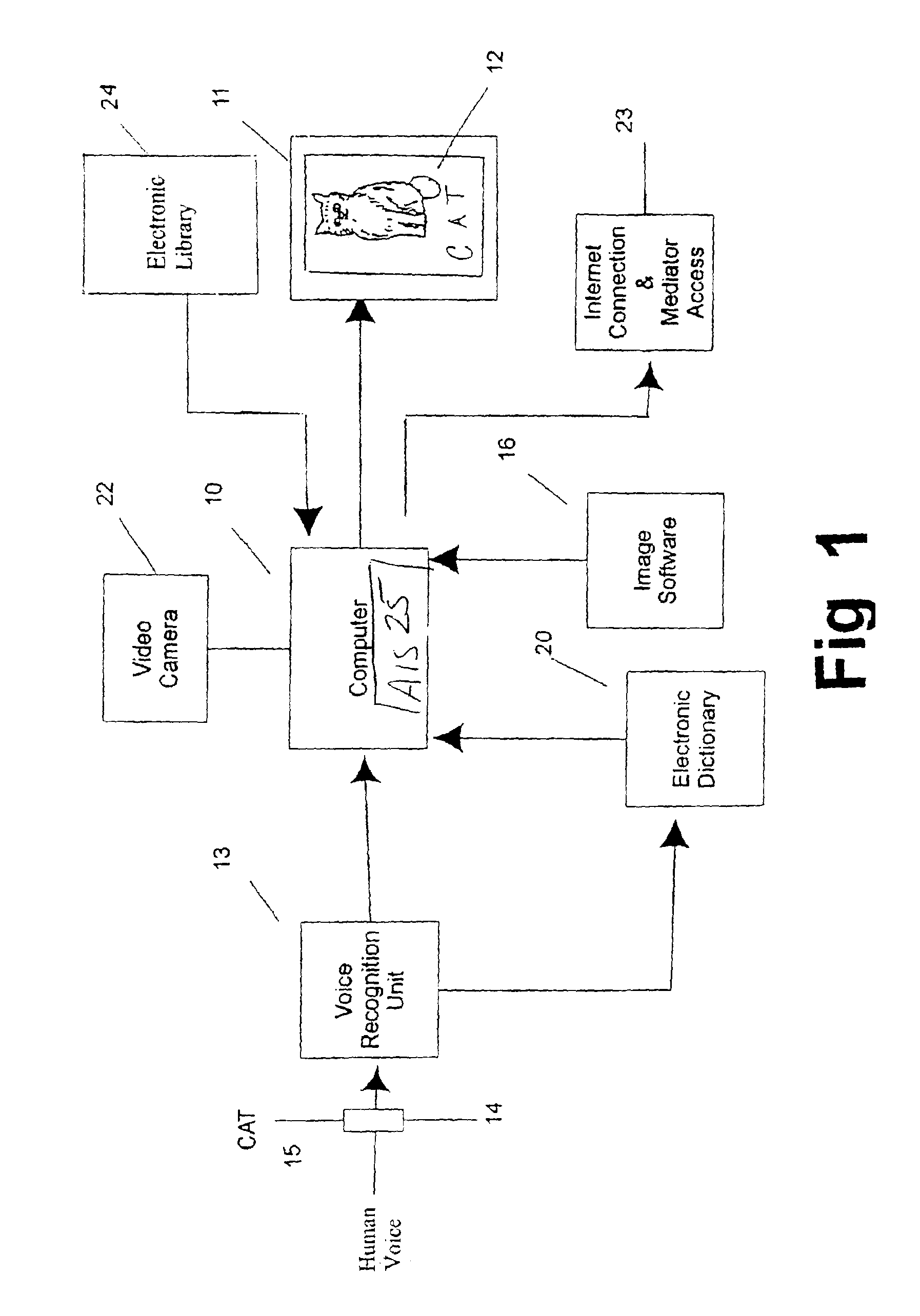 System and method for training users with audible answers to spoken questions
