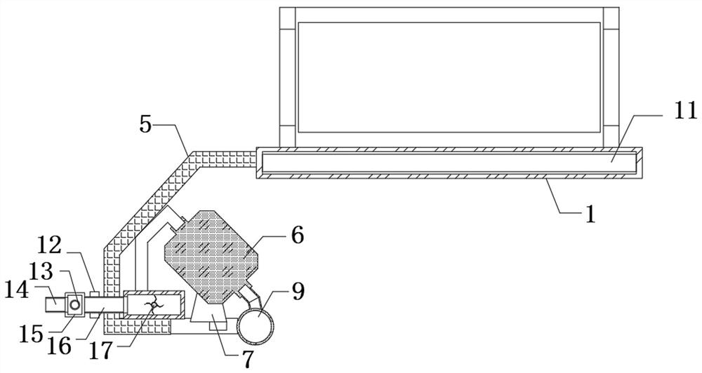 Temperature-based automatic regulation device