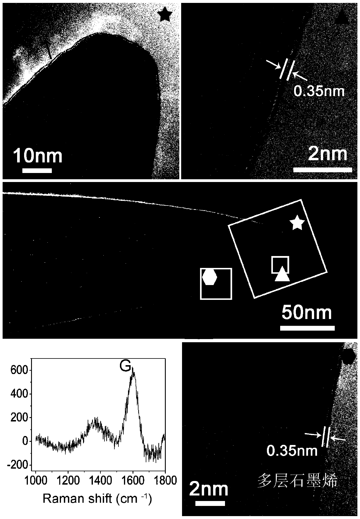 A kind of graphene functionalized nano needle tip and preparation method thereof
