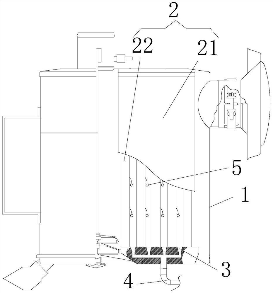 Automobile air filter assembly