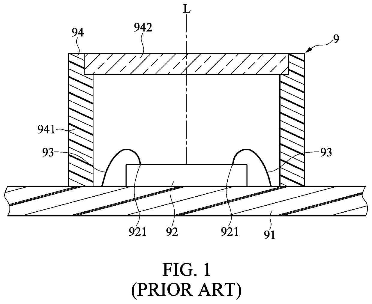 Flip-chip light-emitting module