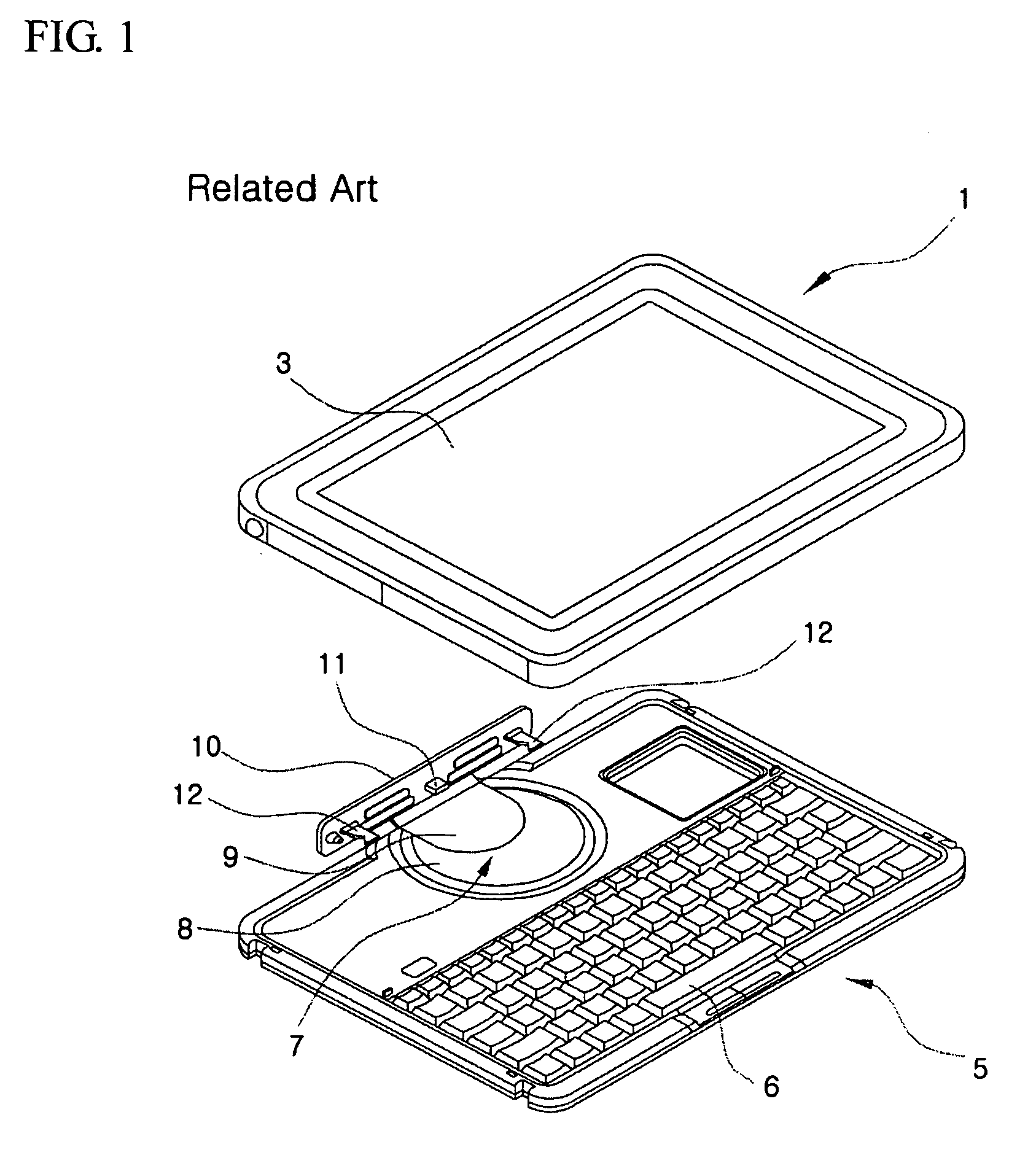 Supporting apparatus for portable computer