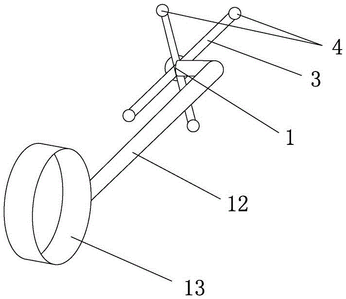 Staring device and handheld ophthalmoscope