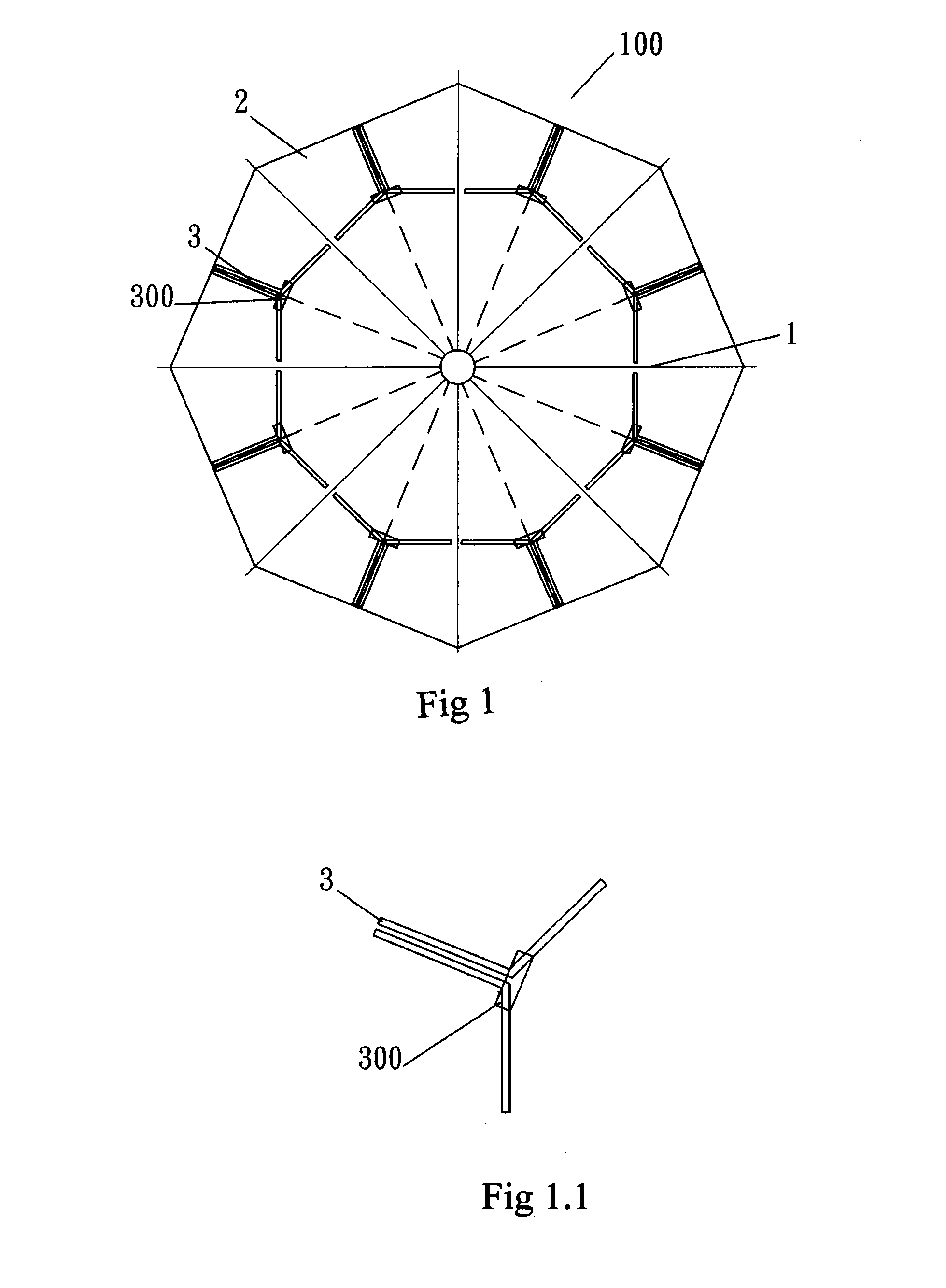 Foldable umbrella capable of auto-adjustment of the umbrella cloth