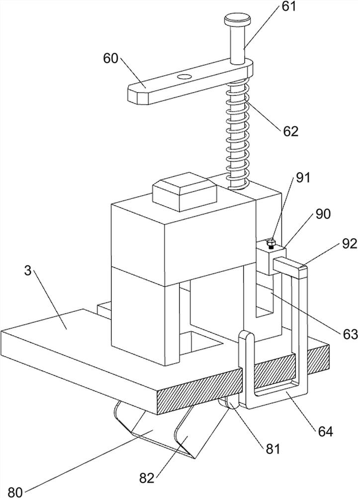 Adjustable square steel grooving equipment