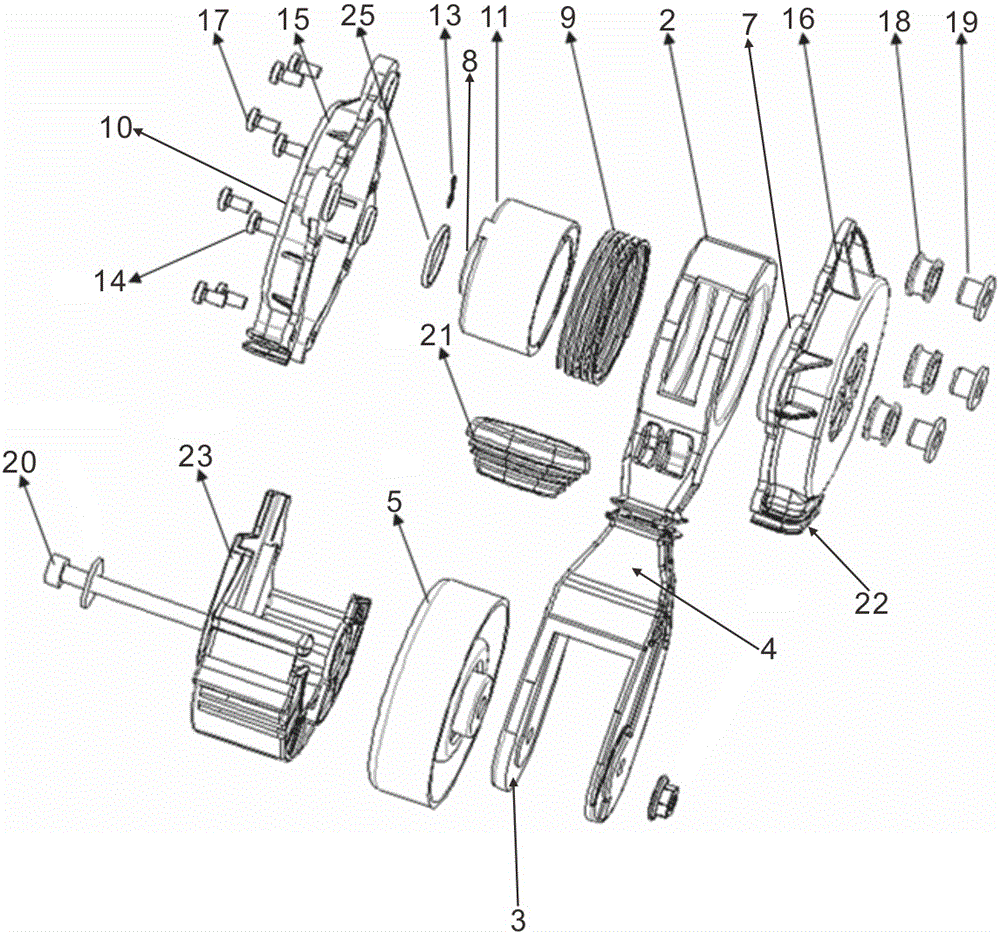 Self-adaption automatic-adjusted friction wheel installation driving device