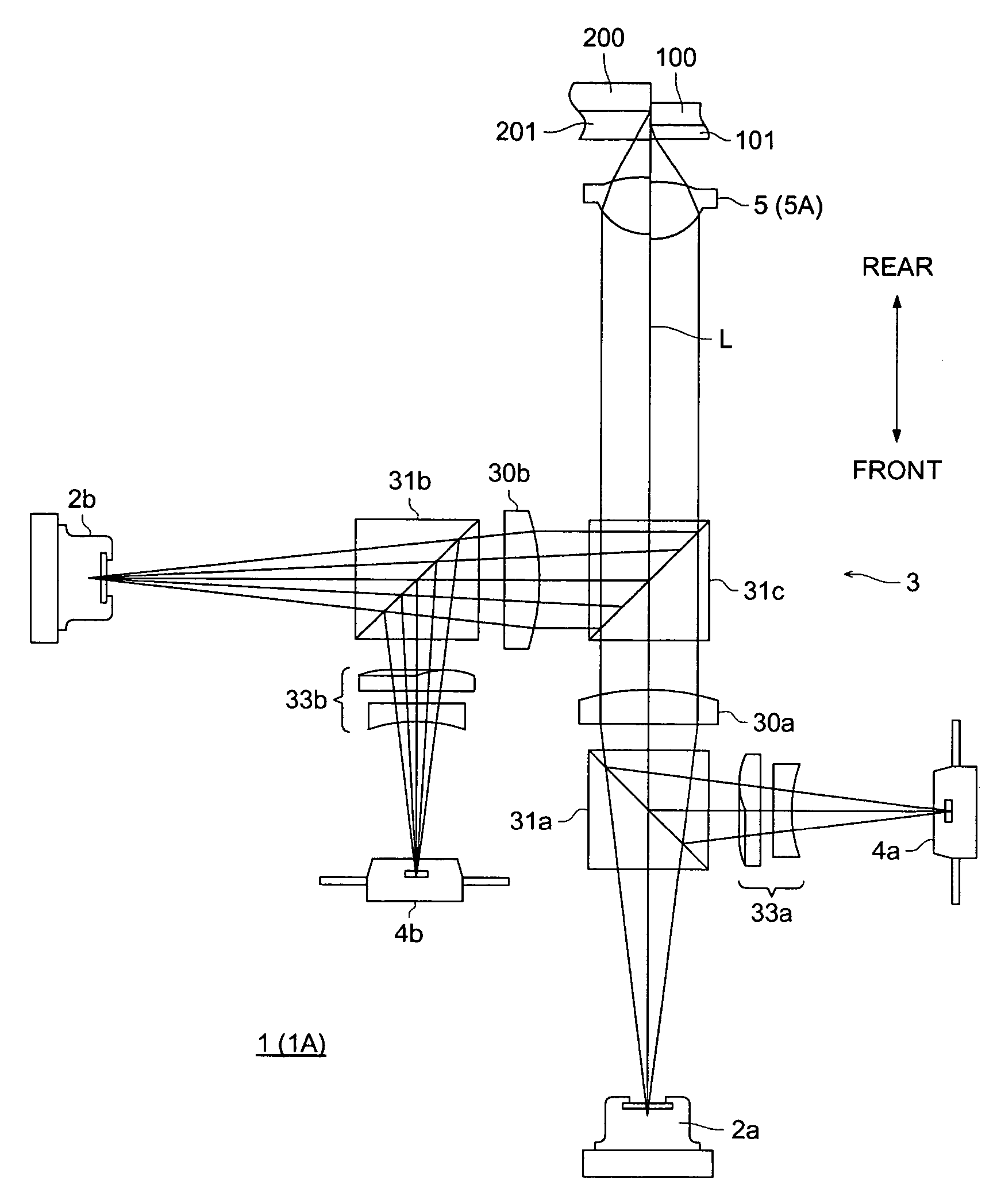 Optical element having an anti-reflection film and optical pickup apparatus