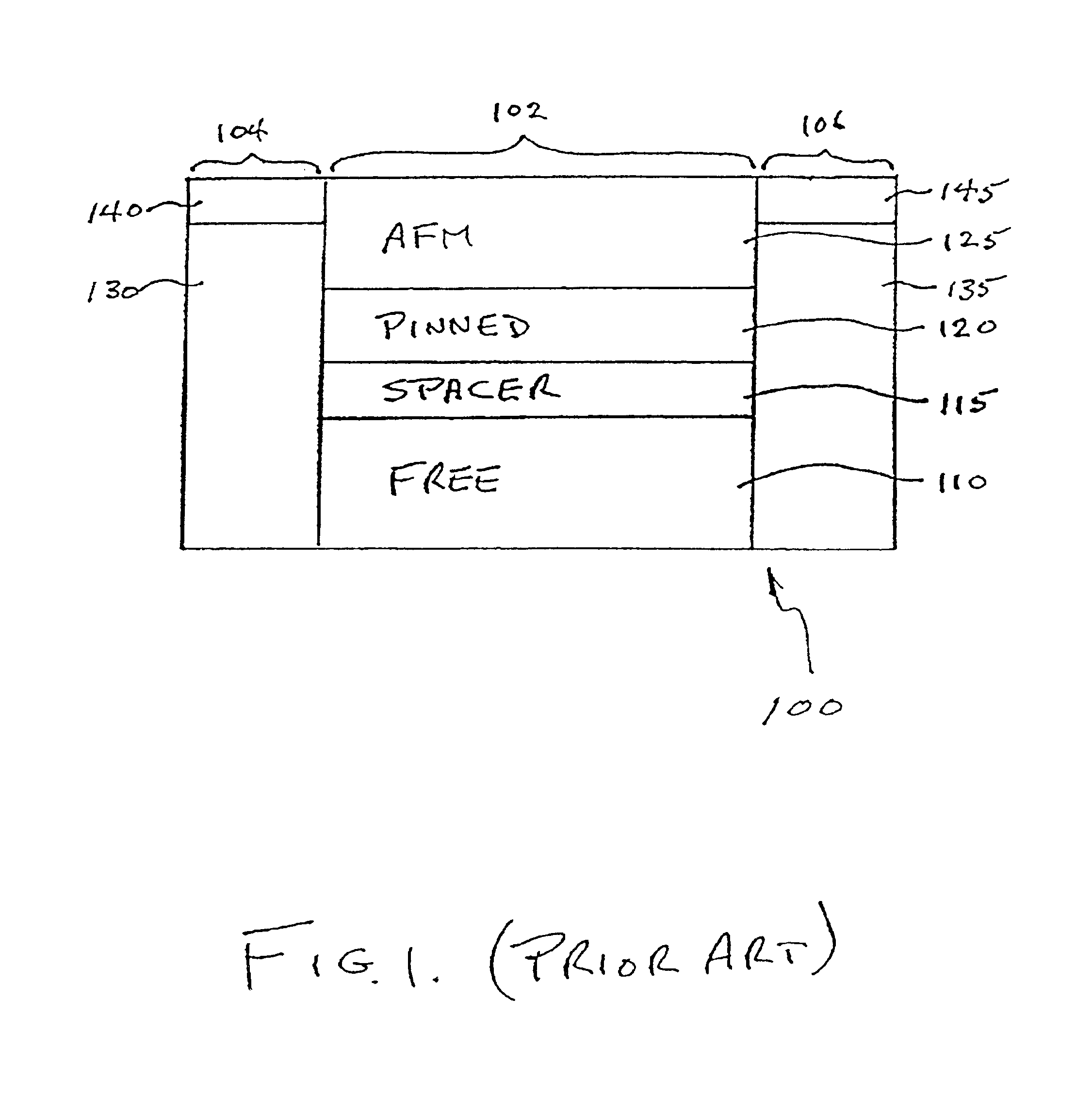 Dual magnetic tunnel junction sensor with a longitudinal bias stack