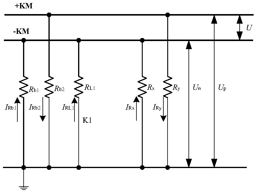 A line selection and checking method for substation DC grounding inspection