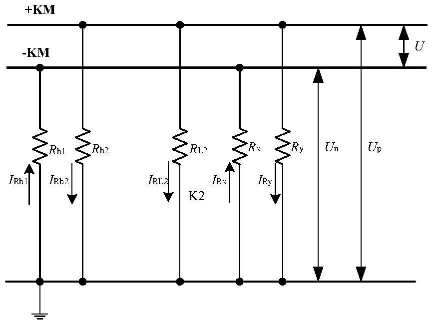 A line selection and checking method for substation DC grounding inspection