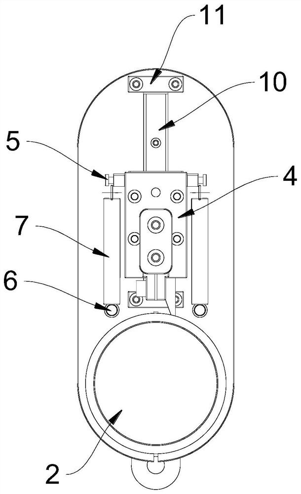 Bottom film stripping knife