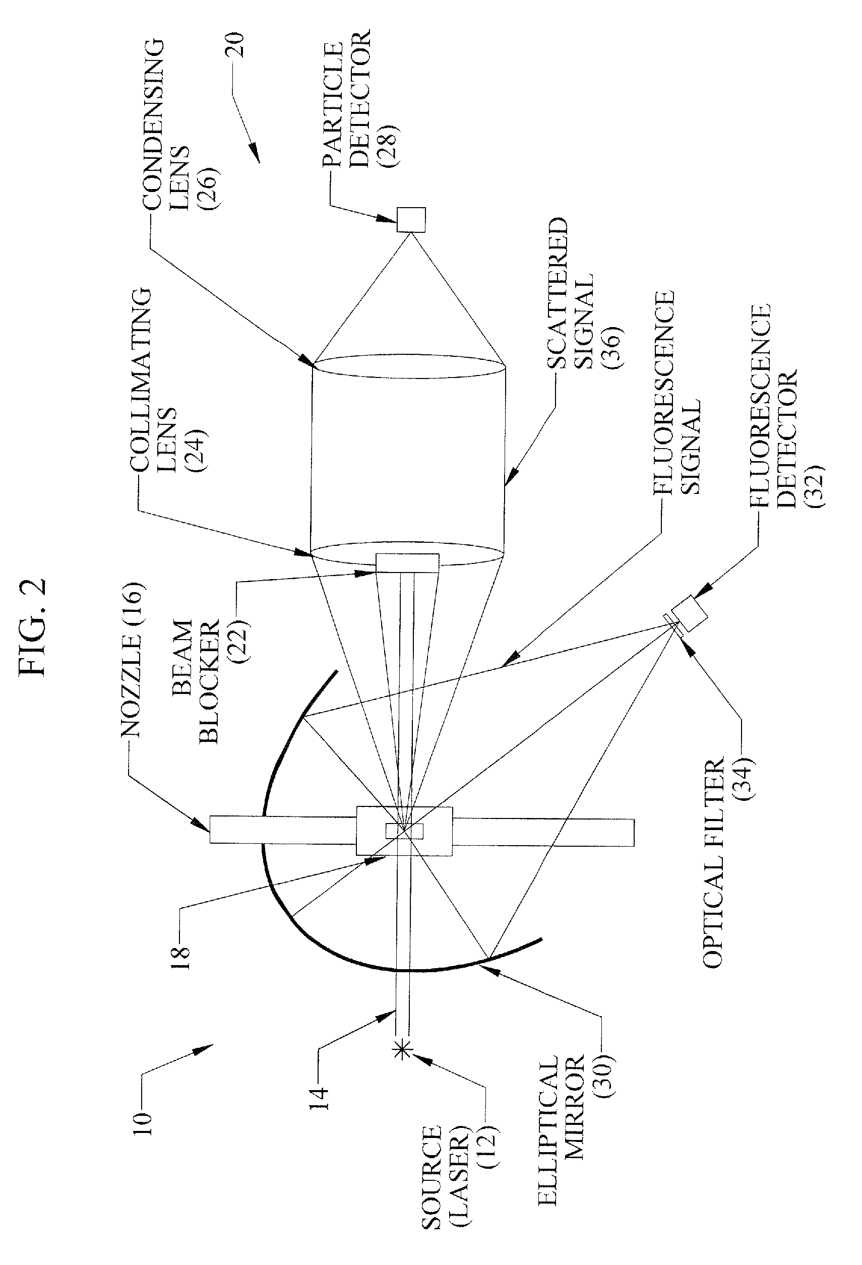 Method for the detection of biologic particle contamination