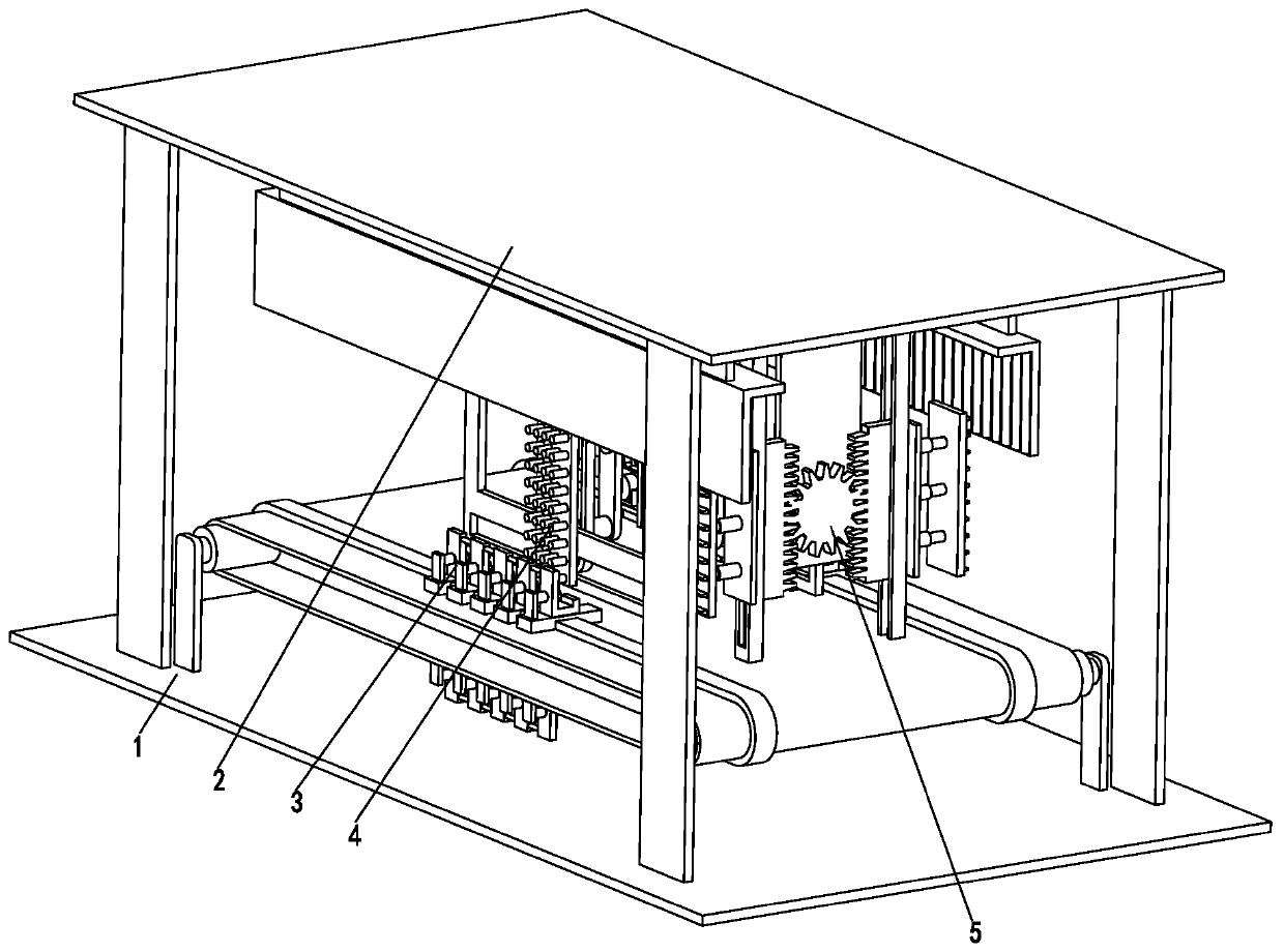 A sheet metal wire drawing machine