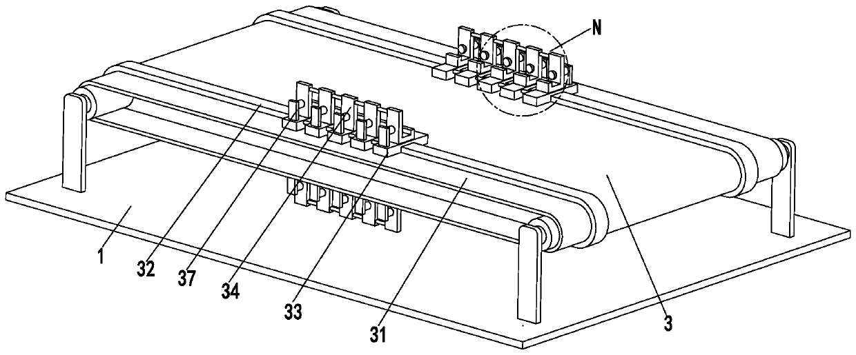 A sheet metal wire drawing machine