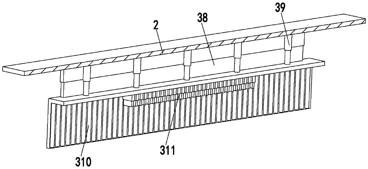 A sheet metal wire drawing machine