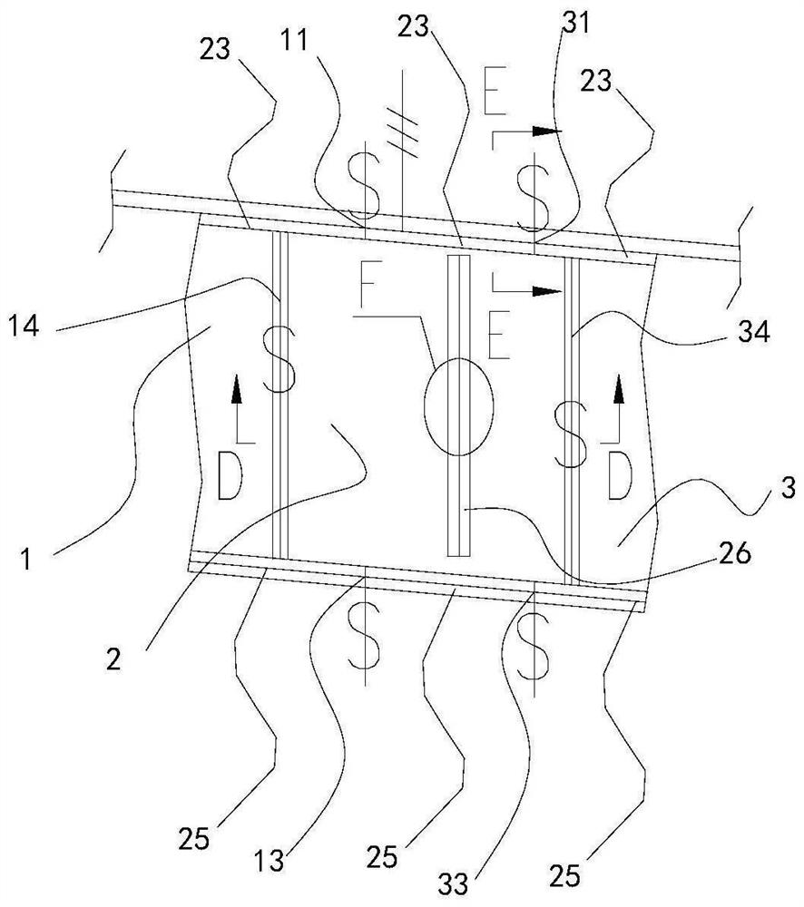 Bilge keel structure and construction method thereof