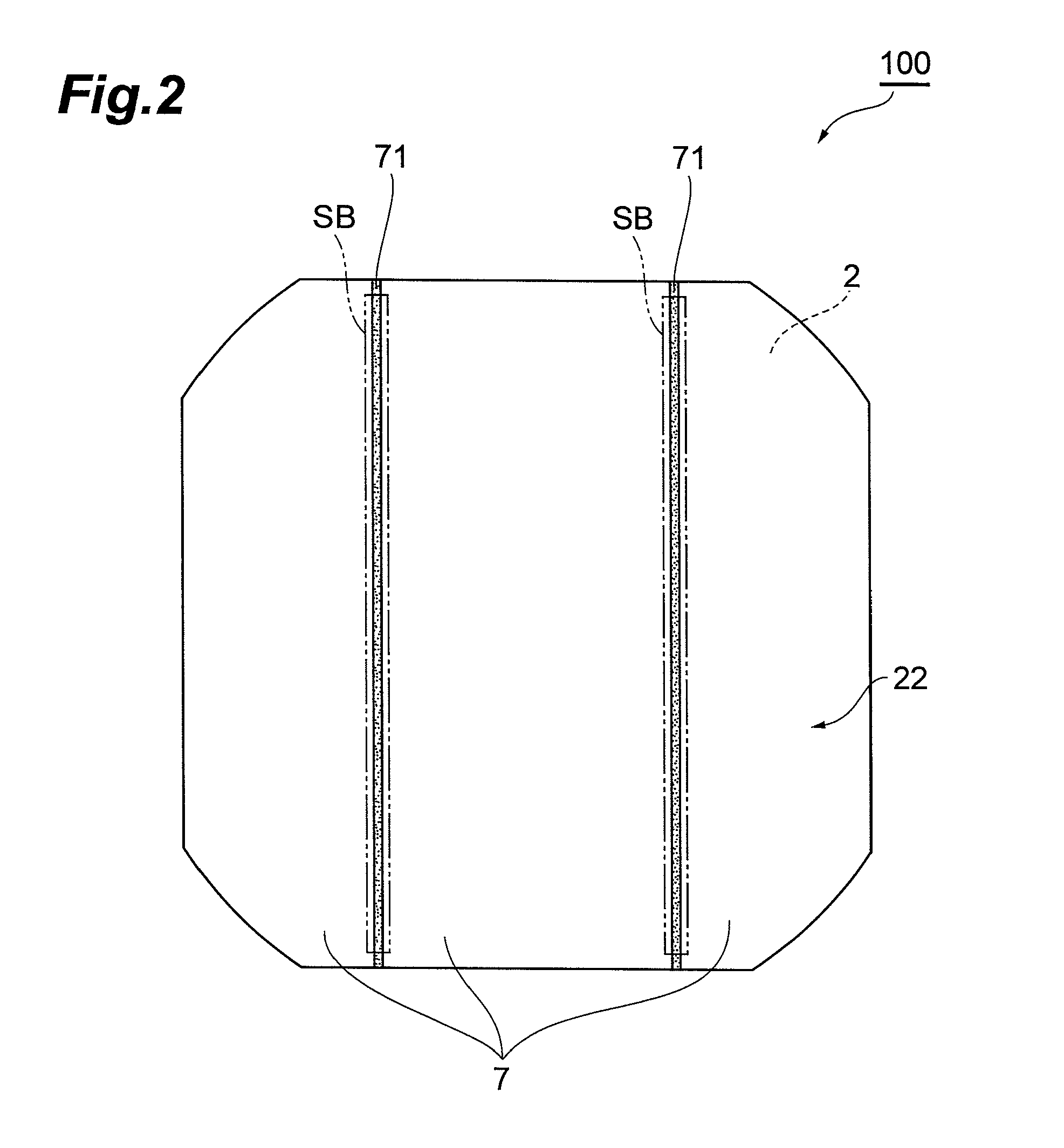 Solar battery cell, solar battery module and method of making solar battery module