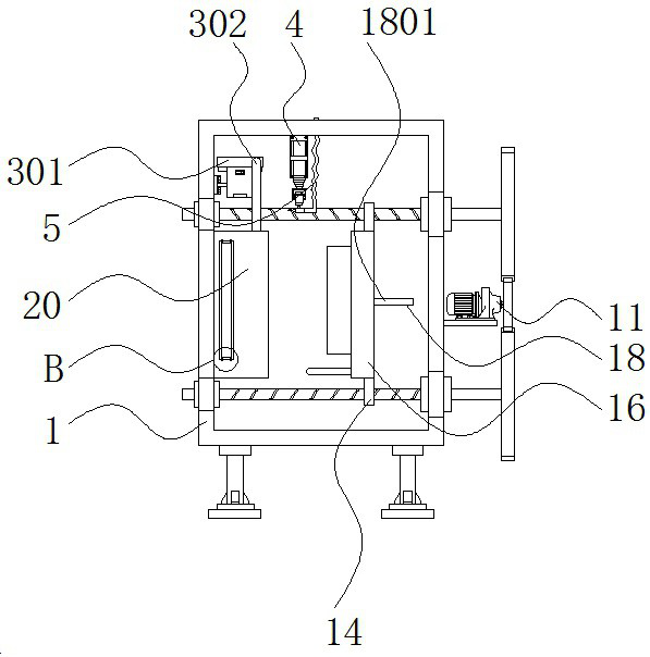 High-precision injection mold with automatic ejection structure and high stability