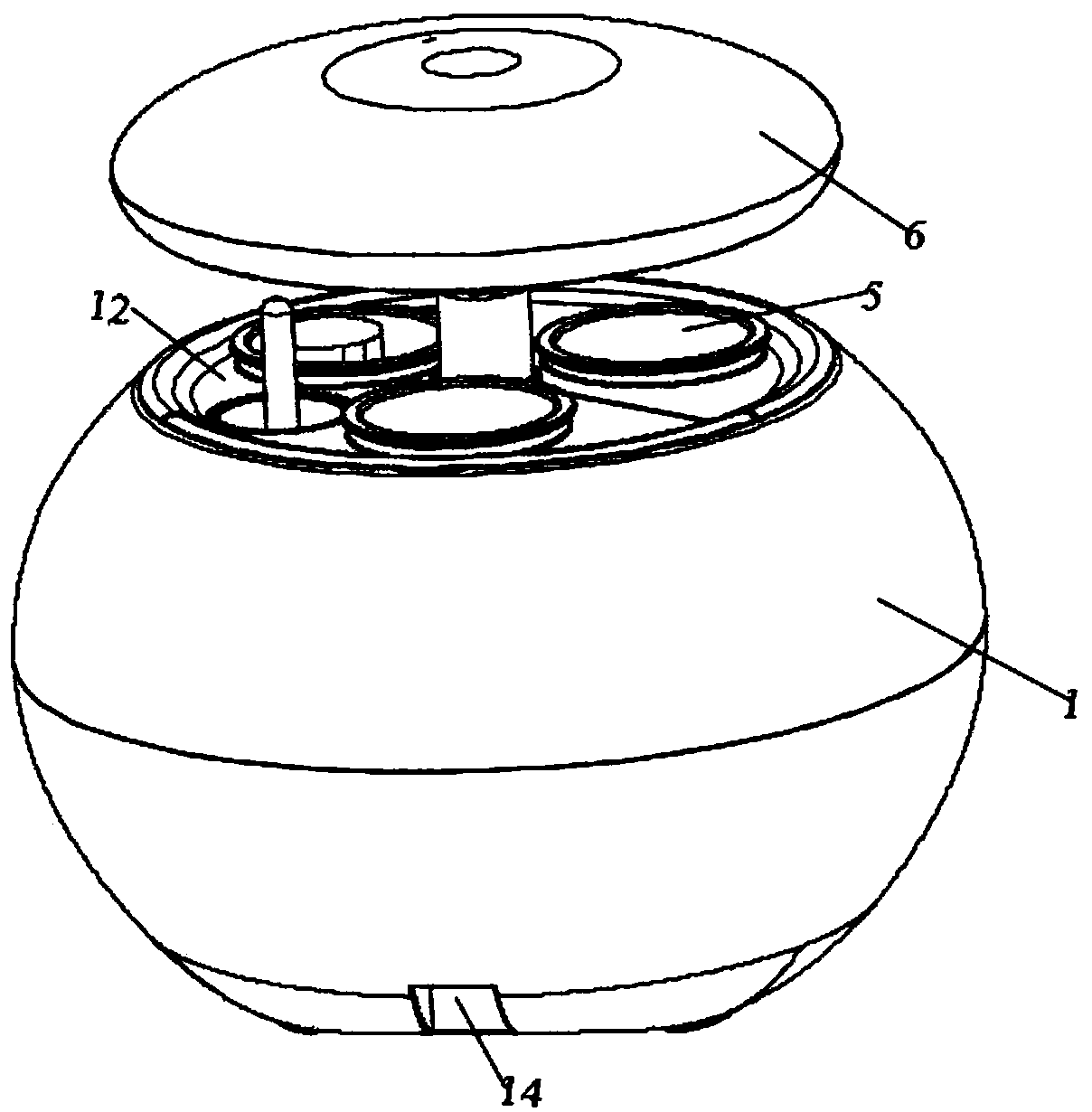 Plant growth machine capable of switching illumination mode