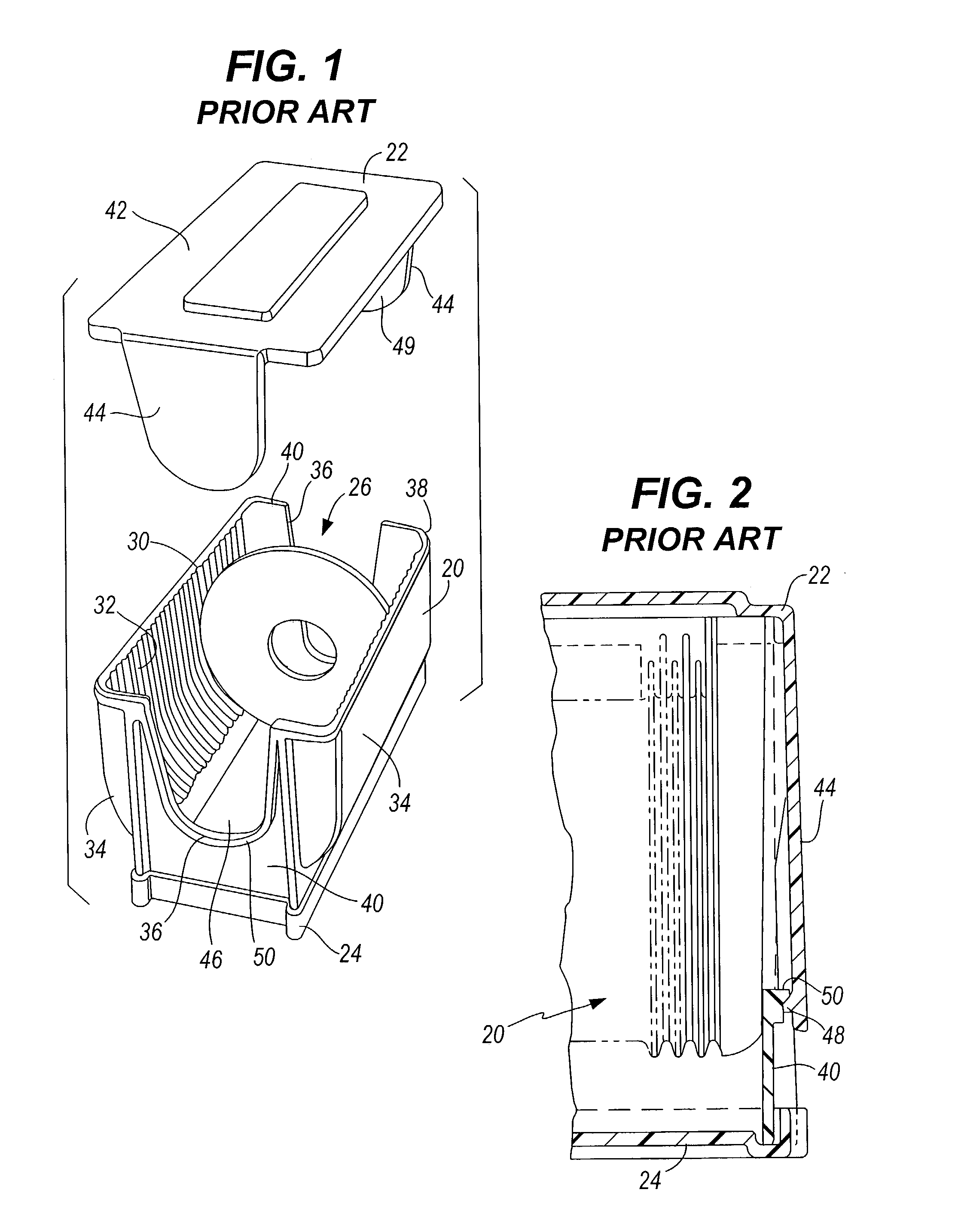 Memory disk shipping container with improved contaminant control