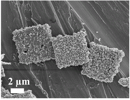 Method for preparing nano-particle self-assembled square perovskite phase PbTiO3 micron piece