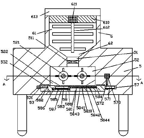 A sewage treatment device