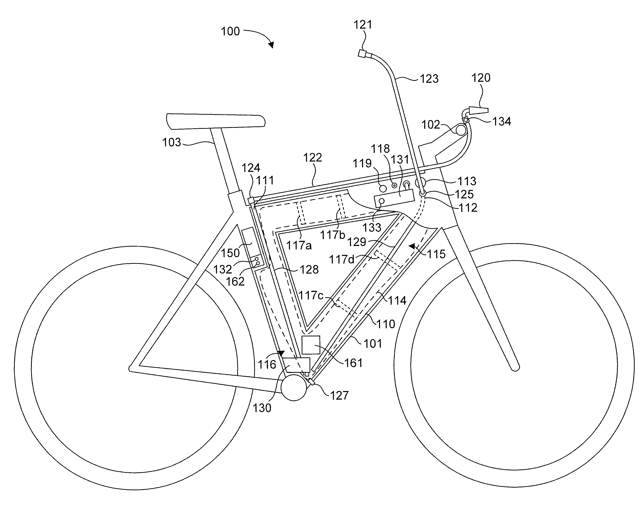 Water amusement and hydration bicycle
