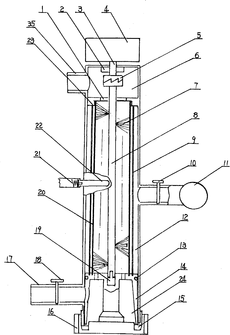 Multipath sewage filtering apparatus