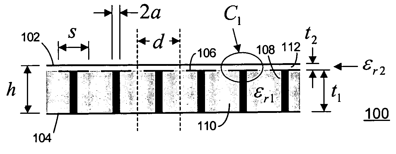 Circuit and method for suppression of electromagnetic coupling and switching noise in multilayer printed circuit boards