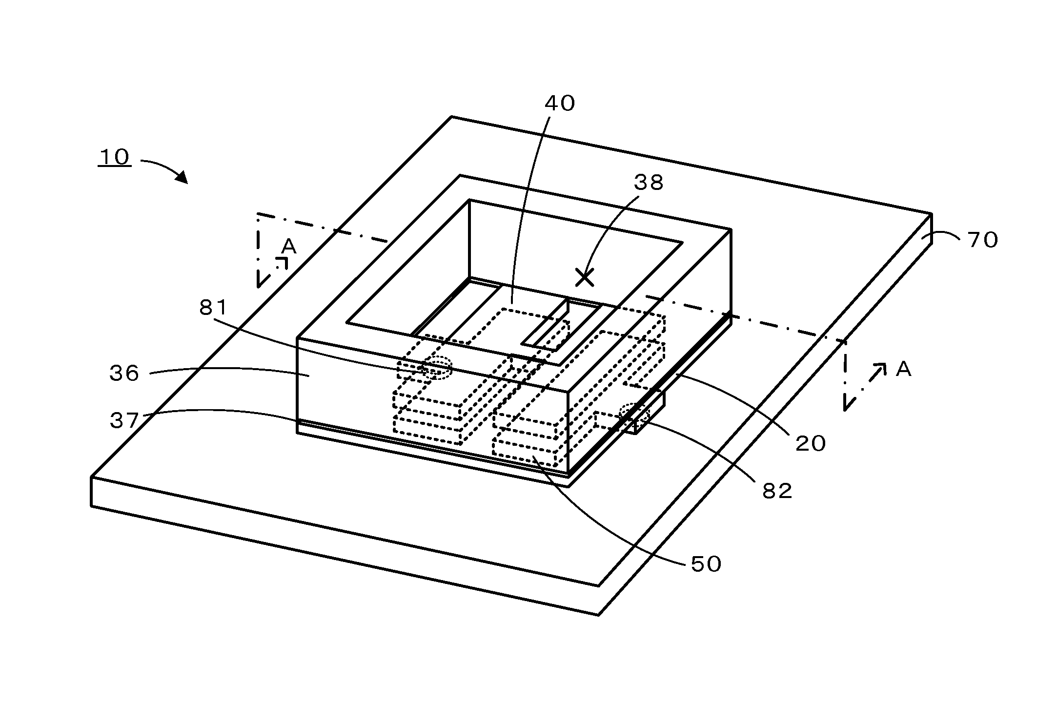 Infrared detection element, infrared detection module, and manufacturing method therefor