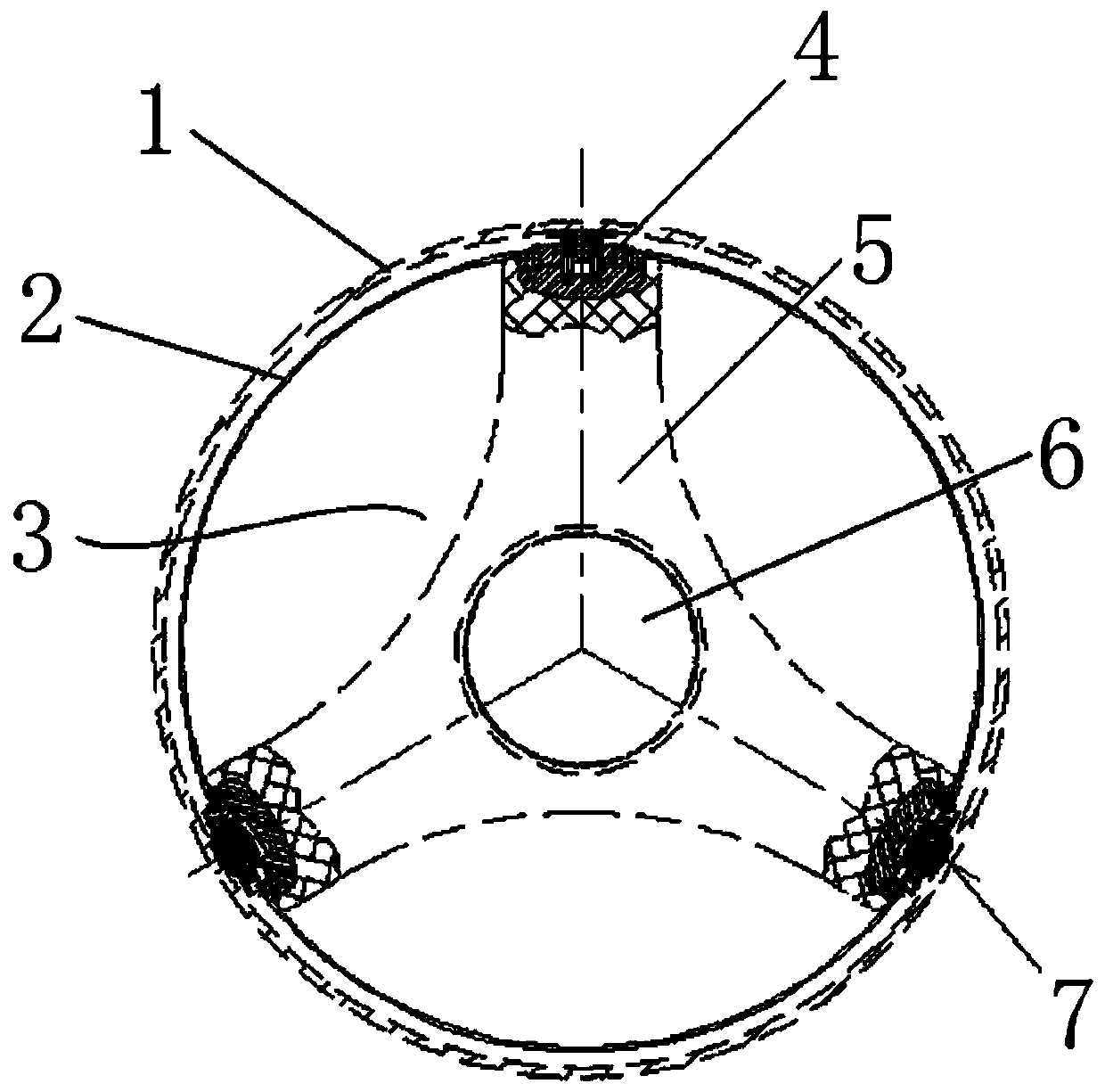 A gil and its post insulator assembly