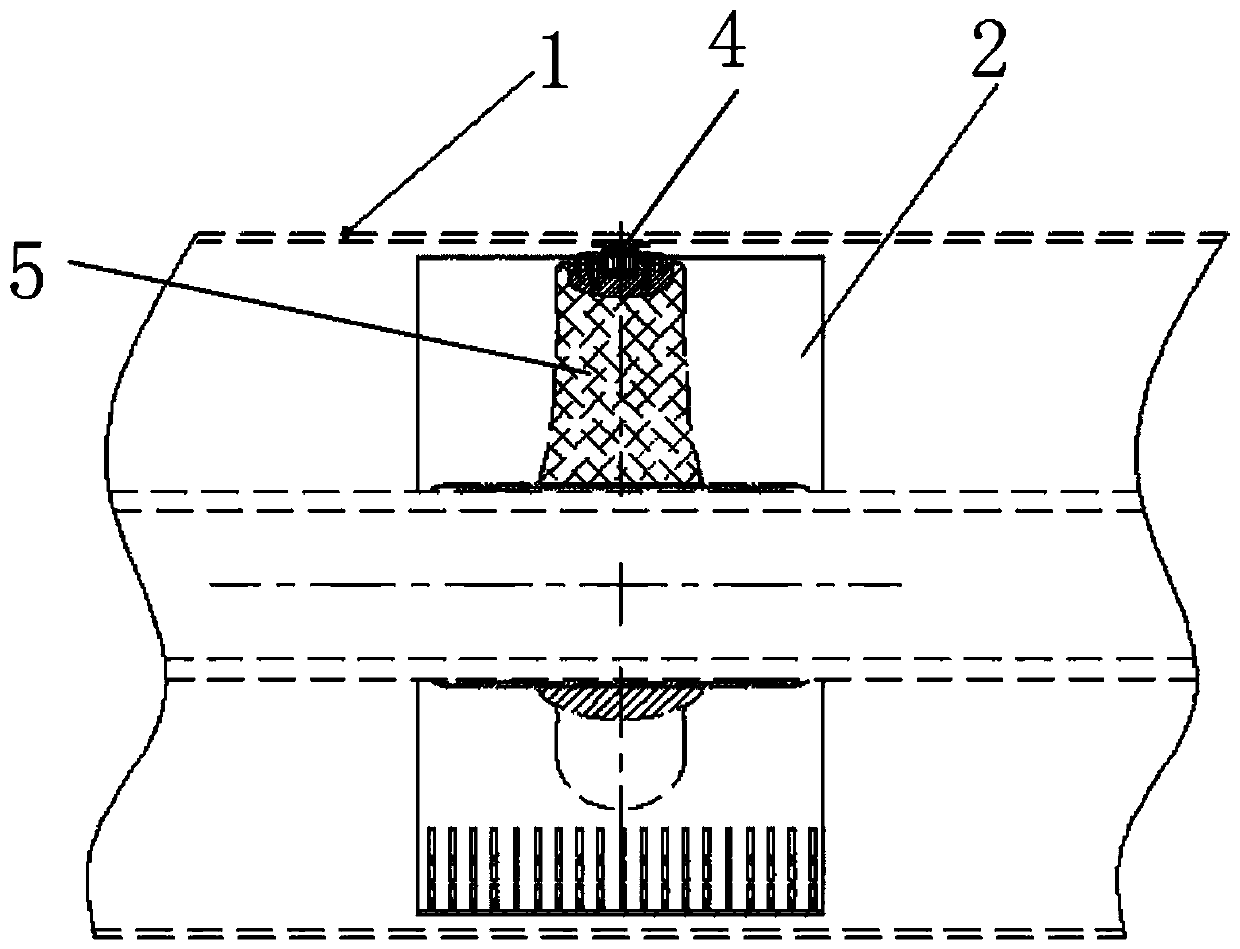 A gil and its post insulator assembly