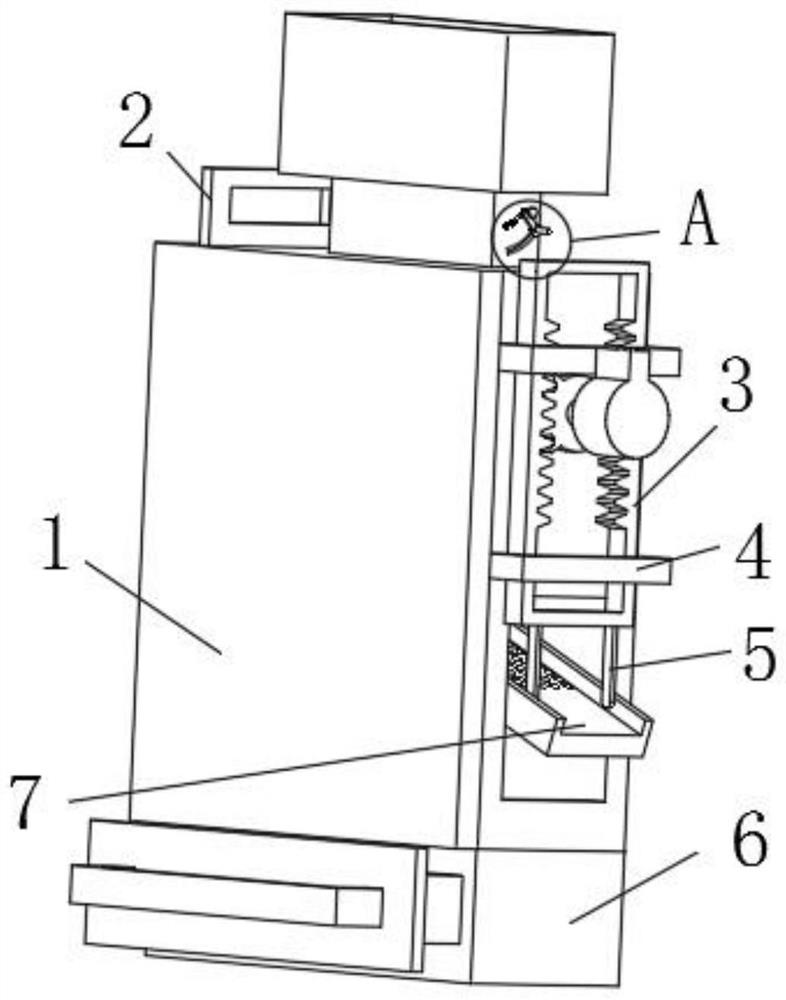 Seed production and dust removal mechanical equipment with good dust removal effect