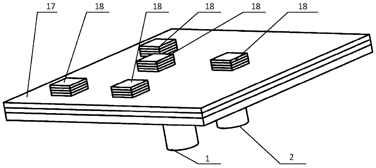 Sheet-type stacked liquid cooling heat exchanger