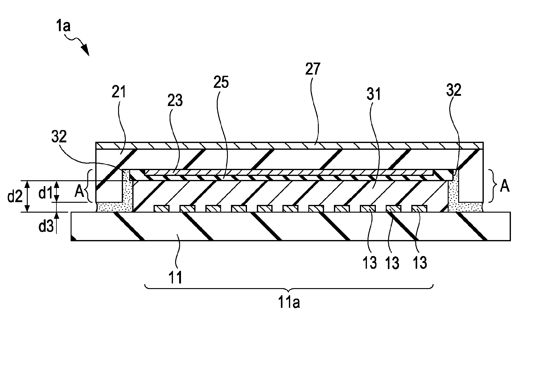 Display, method for producing display, and electronic apparatus