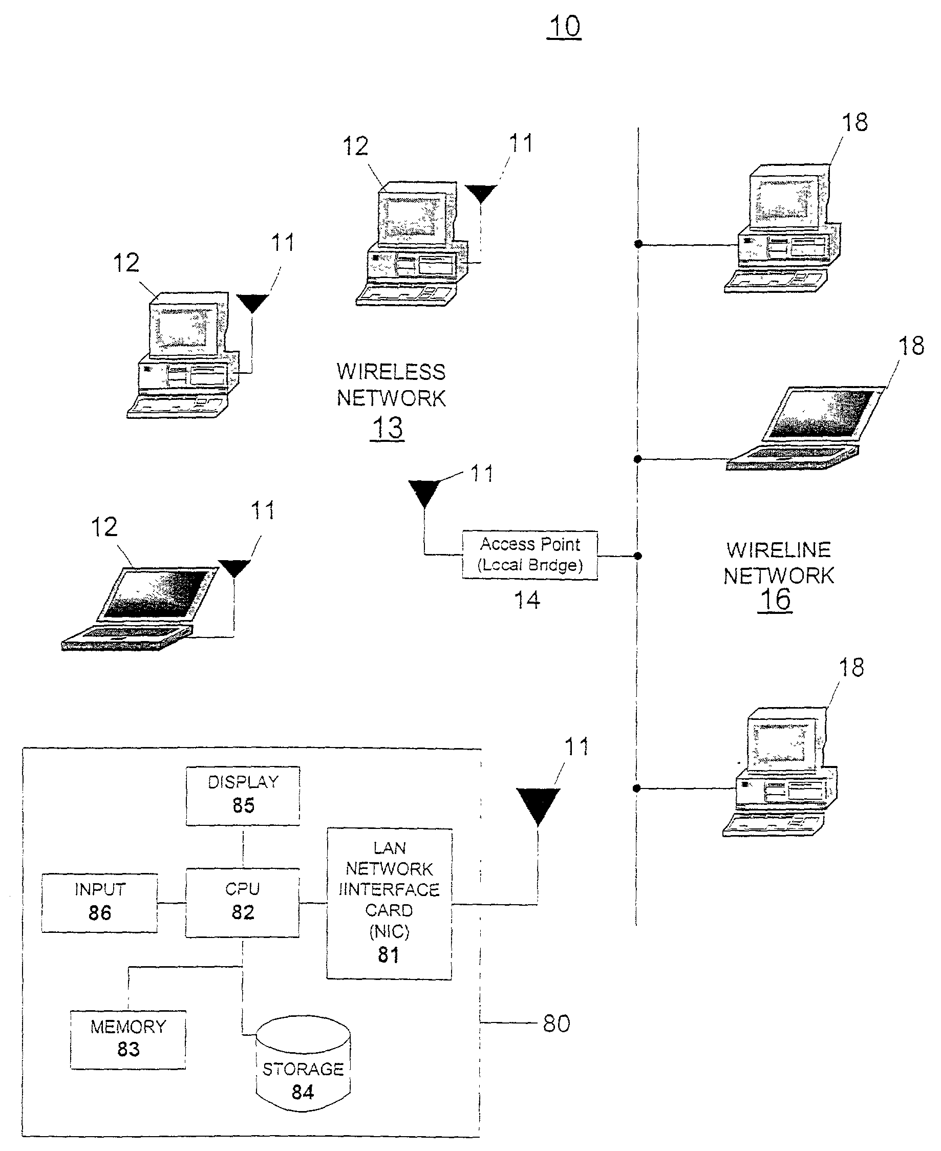Method and apparatus for detailed protocol analysis of frames captured in an IEEE 802.11 (b) wireless LAN