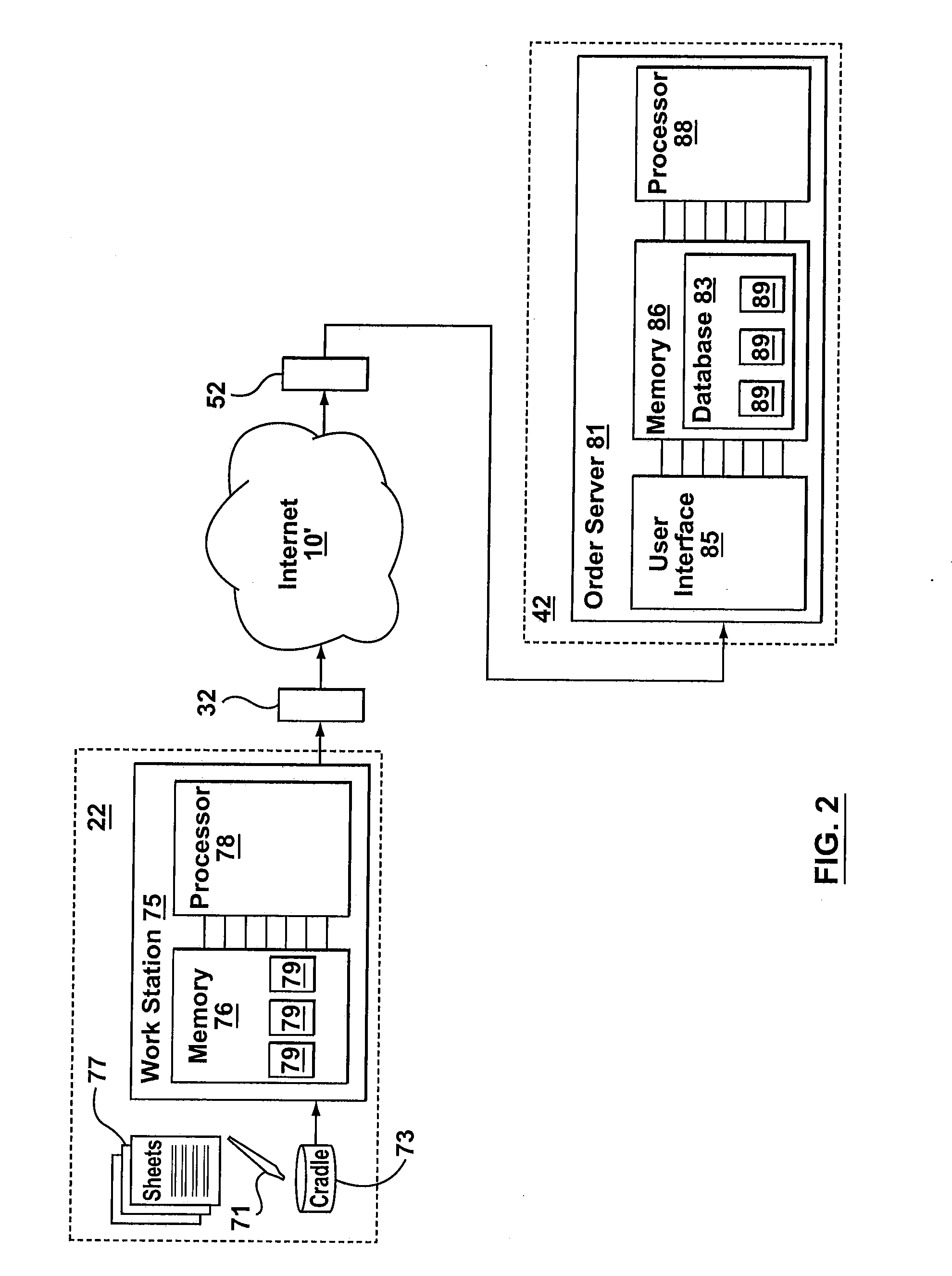 Electronic system and method for processing drug prescriptions